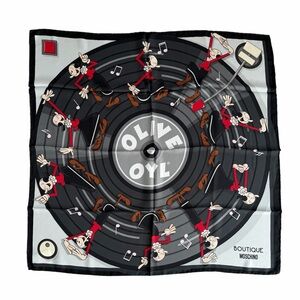 ♥️♥️♥️ Moschino Boutique silk square scarf